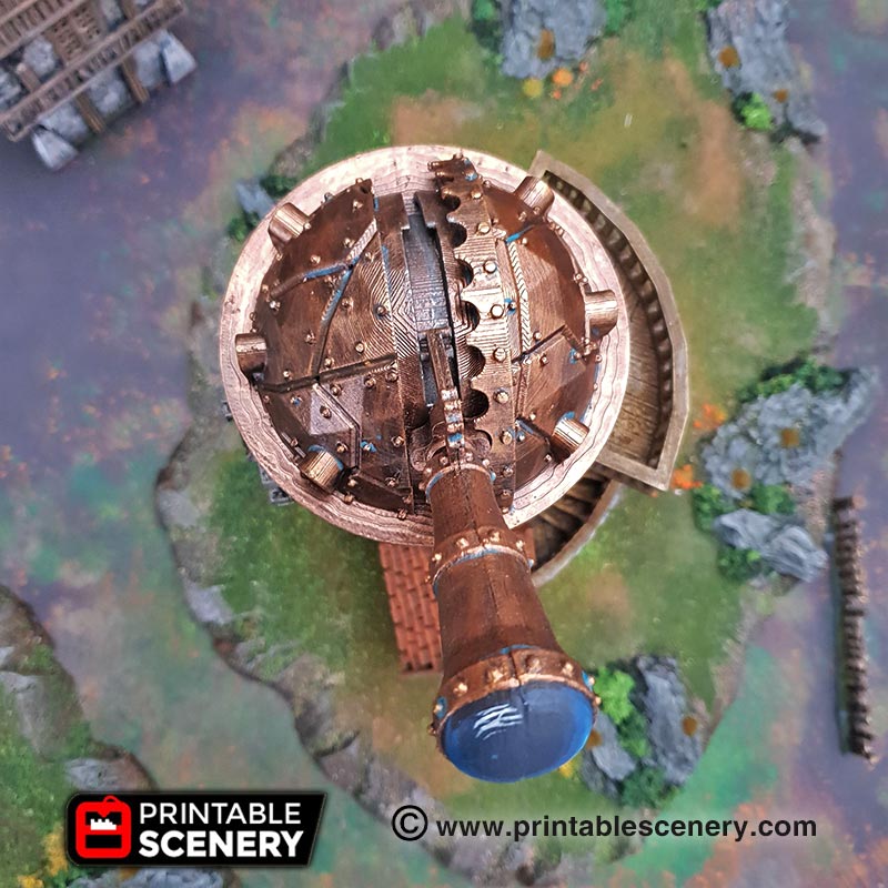Winterdale Observatory – Printable Scenery 3D printed tabletop terrain