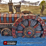 Dwarven Steam Ironclad – Printable Scenery 3D printed tabletop terrain