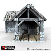 Winterdale Blacksmith – Printable Scenery 3D printed tabletop terrain