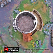 Winterdale Observatory – Printable Scenery 3D printed tabletop terrain