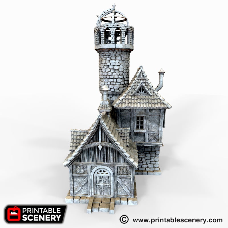 Port Winterdale Navigators' Guild – Printable Scenery 3D printed tabletop terrain