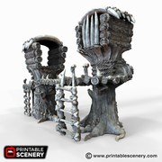 Lost Tribes Tribal Cells – Printable Scenery 3D printed tabletop terrain