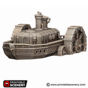 Dwarven Steam Ironclad – Printable Scenery 3D printed tabletop terrain