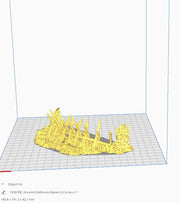 Cheval de frise & Pavise – Printable Scenery 3D printed tabletop terrain