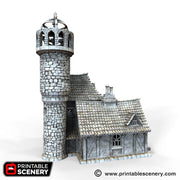 Port Winterdale Navigators' Guild – Printable Scenery 3D printed tabletop terrain
