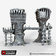Lost Tribes Tribal Cells – Printable Scenery 3D printed tabletop terrain
