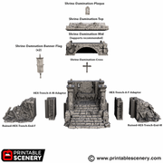 Shrine of Damnation – Trench Crusade compatible SystemHEX 3D printed terrain