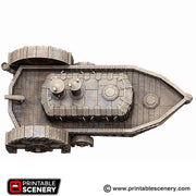 Dwarven Steam Ironclad – Printable Scenery 3D printed tabletop terrain