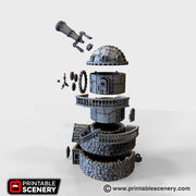 Winterdale Observatory – Printable Scenery 3D printed tabletop terrain