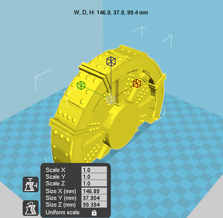 Dwarven Steam Ironclad – Printable Scenery 3D printed tabletop terrain