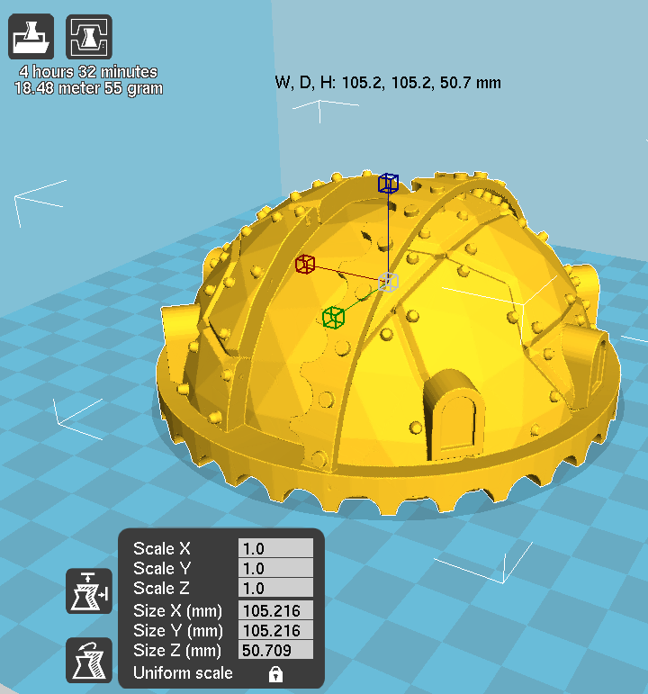 Winterdale Observatory – Printable Scenery 3D printed tabletop terrain