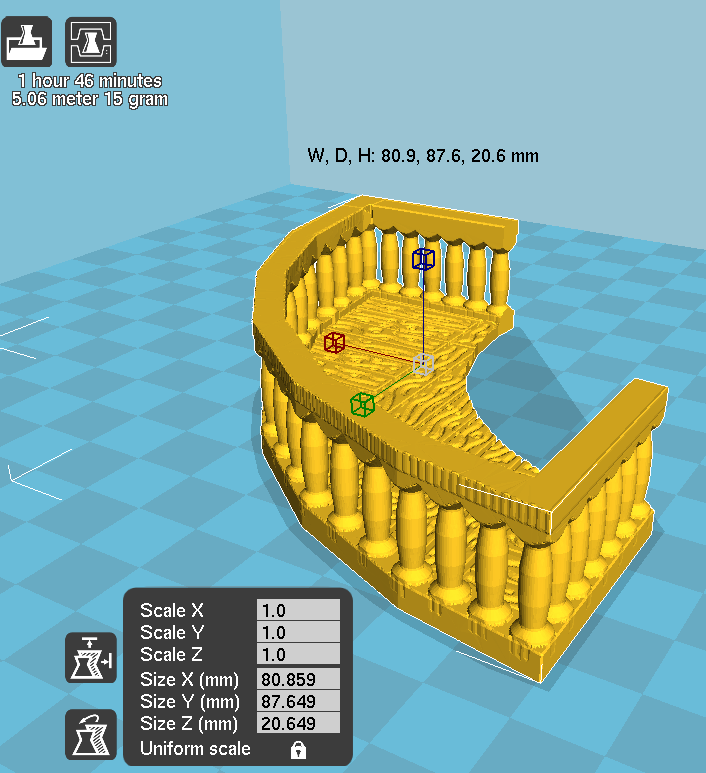 Winterdale Observatory – Printable Scenery 3D printed tabletop terrain
