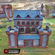 Ironhelm Dwarven Barracks – Printable Scenery 3D printed tabletop terrain