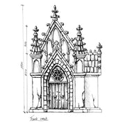 Winterdale Chapel – Printable Scenery 3D printed tabletop terrain