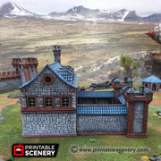 Ironhelm Dwarven Barracks – Printable Scenery 3D printed tabletop terrain