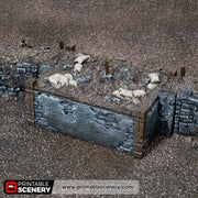 Wooden Dugout – Trench Crusade compatible SystemHEX 3D printed terrain