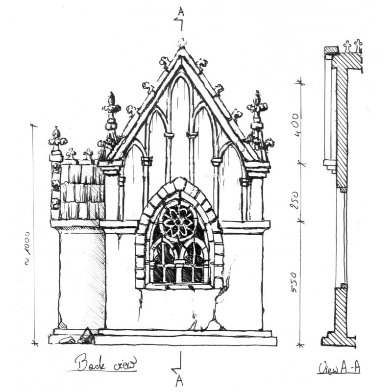 Winterdale Chapel – Printable Scenery 3D printed tabletop terrain