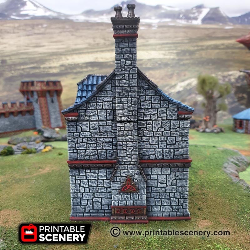 Ironhelm Dwarven Barracks – Printable Scenery 3D printed tabletop terrain