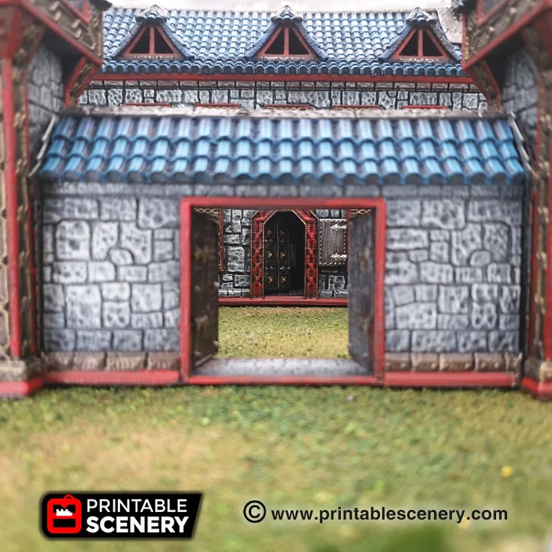 Ironhelm Dwarven Barracks – Printable Scenery 3D printed tabletop terrain