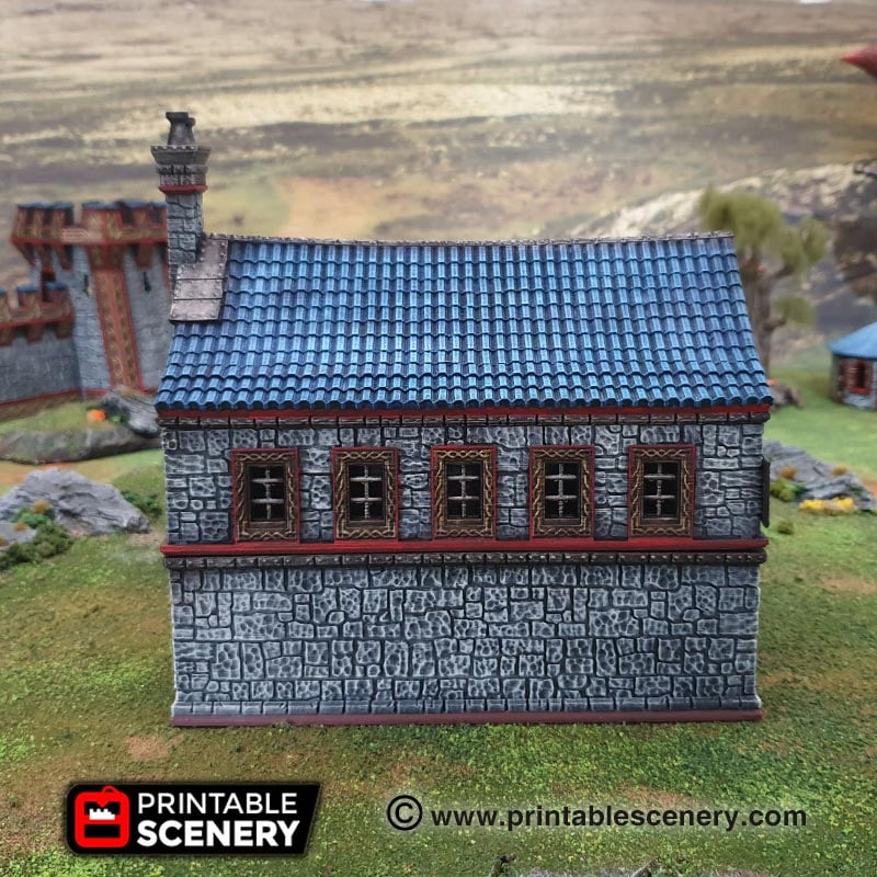 Ironhelm Dwarven Barracks – Printable Scenery 3D printed tabletop terrain