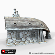 Port Winterdale Boathouse – Printable Scenery 3D printed tabletop terrain