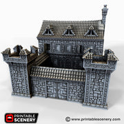 Ironhelm Dwarven Barracks – Printable Scenery 3D printed tabletop terrain
