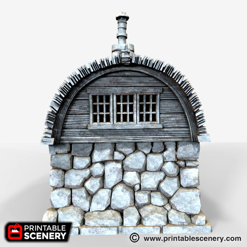 Port Winterdale Boathouse – Printable Scenery 3D printed tabletop terrain