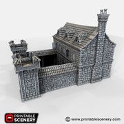 Ironhelm Dwarven Barracks – Printable Scenery 3D printed tabletop terrain