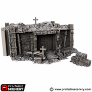 Wooden Dugout – Trench Crusade compatible SystemHEX 3D printed terrain