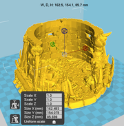 Lost Tribes Ruined Tribal Fort – Printable Scenery 3D printed tabletop terrain