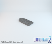 Winterdale Chapel – Printable Scenery 3D printed tabletop terrain