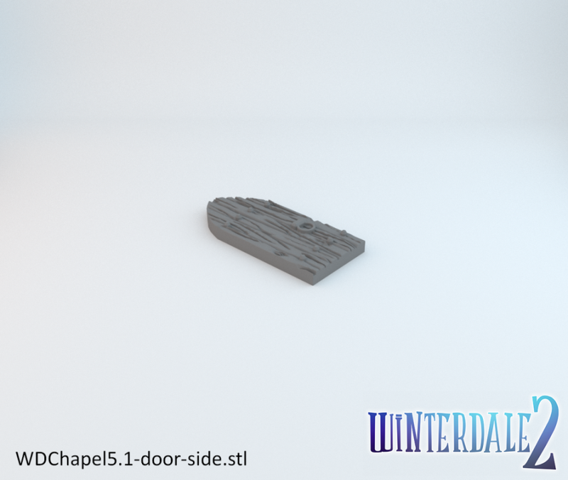 Winterdale Chapel – Printable Scenery 3D printed tabletop terrain