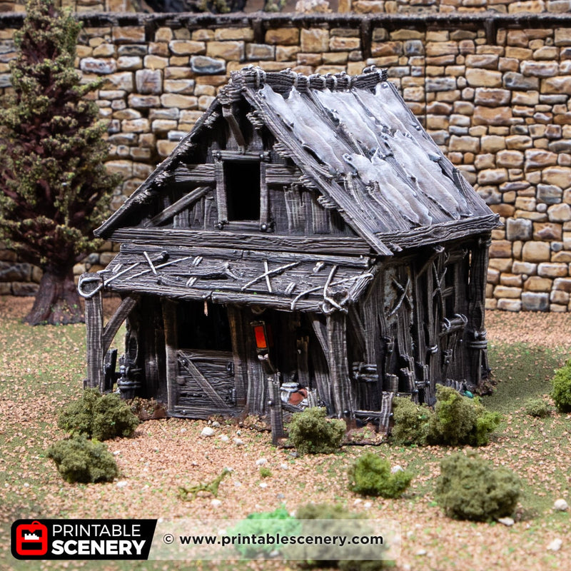 Ash’s Cottage – Printable Scenery 3D printed tabletop terrain