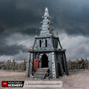 Trench Chapel – Trench Crusade compatible SystemHEX 3D printed terrain