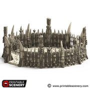 Lost Tribes Fighting Pits – Printable Scenery 3D printed tabletop terrain