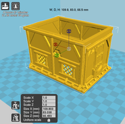 Winterdale Bridge Cottage – Printable Scenery 3D printed tabletop terrain