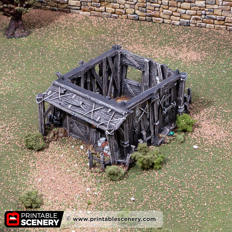 Ash’s Cottage – Printable Scenery 3D printed tabletop terrain