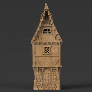 Winterdale Bridge Cottage – Printable Scenery 3D printed tabletop terrain