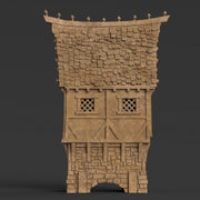 Winterdale Bridge Cottage – Printable Scenery 3D printed tabletop terrain