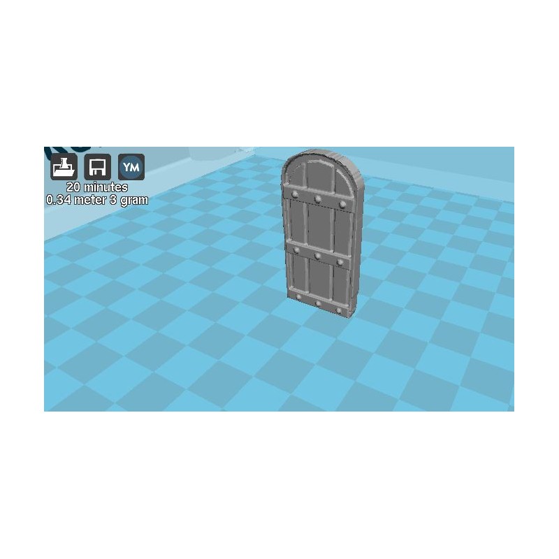 Winterdale Bridge Cottage – Printable Scenery 3D printed tabletop terrain