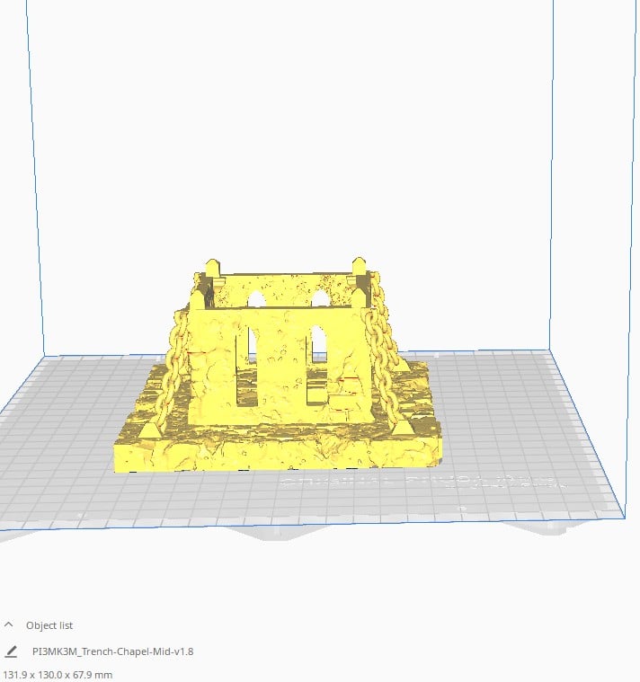 Trench Chapel – Trench Crusade compatible SystemHEX 3D printed terrain