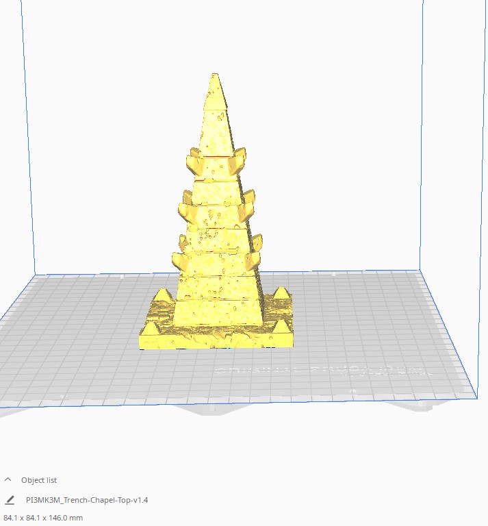 Trench Chapel – Trench Crusade compatible SystemHEX 3D printed terrain