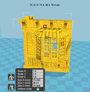 Port Winterdale Ruined Governor's Mansion – Printable Scenery 3D printed tabletop terrain