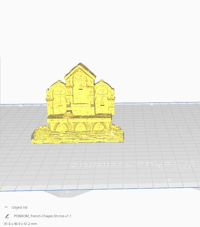 Trench Chapel – Trench Crusade compatible SystemHEX 3D printed terrain