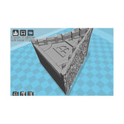 Winterdale Bridge Cottage – Printable Scenery 3D printed tabletop terrain