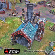 Dwarven Smithy – Printable Scenery 3D printed tabletop terrain