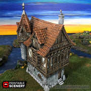 Port Winterdale Governor's Mansion – Printable Scenery 3D printed tabletop terrain