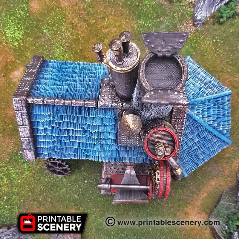 Dwarven Smithy – Printable Scenery 3D printed tabletop terrain