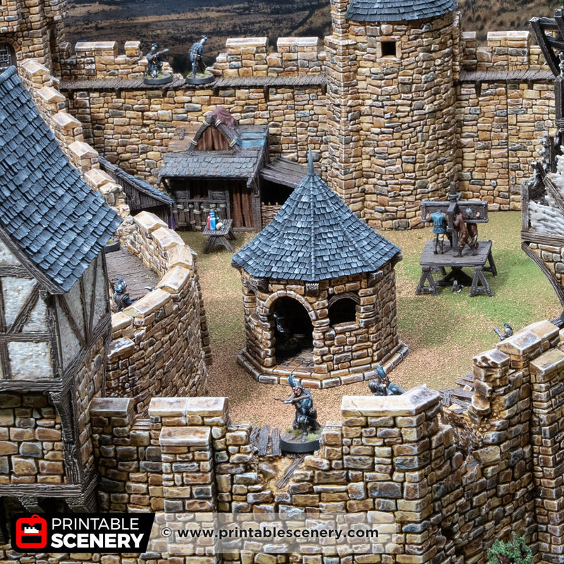 Stone Gazebo – Printable Scenery 3D printed tabletop terrain