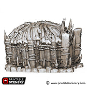 Lost Tribes Shaman's Hut – Printable Scenery 3D printed tabletop terrain